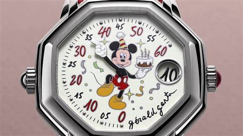 Gerald Genta Mickey Mouse Watch Mixes Pop Culture And High  .